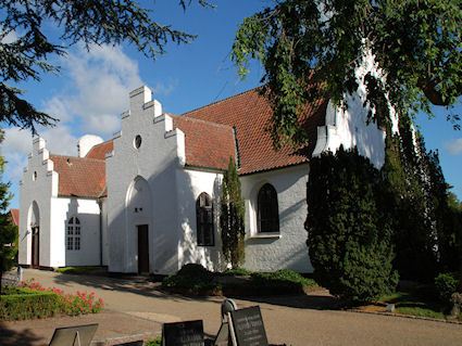 Fladstrand Kirke, Abildgrd Sogn, Frederikshavn Provsti