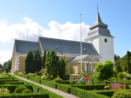 Hatting Kirke,  Horsens Provsti. All  copyright Jens Kinkel