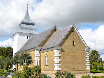 Hatting Kirke,  Horsens Provsti. All  copyright Jens Kinkel