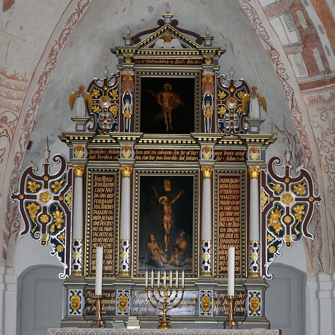 Tamdrup Kirke,  Horsens Provsti. All  copyright Jens Kinkel