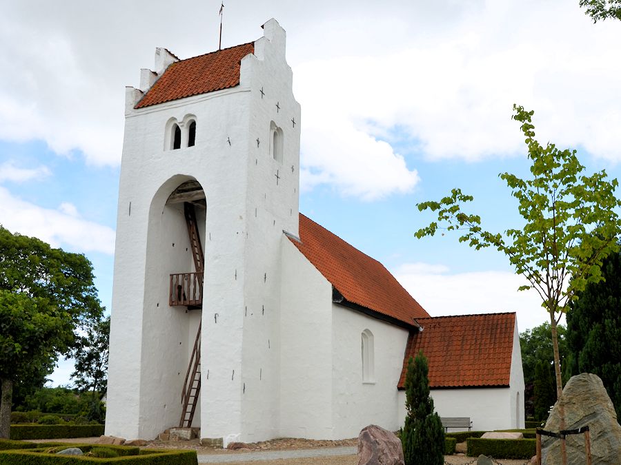 Torrild Kirke,  Odder Provsti. All  copyright Jens Kinkel