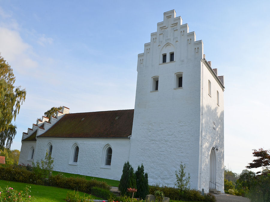 Srup Kirke, Svendborg Provsti. All  copyright Jens Kinkel