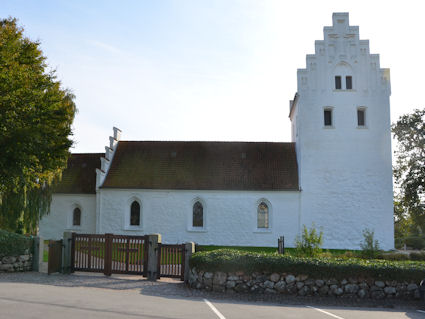 Srup Kirke, Svendborg Provsti. All  copyright Jens Kinkel