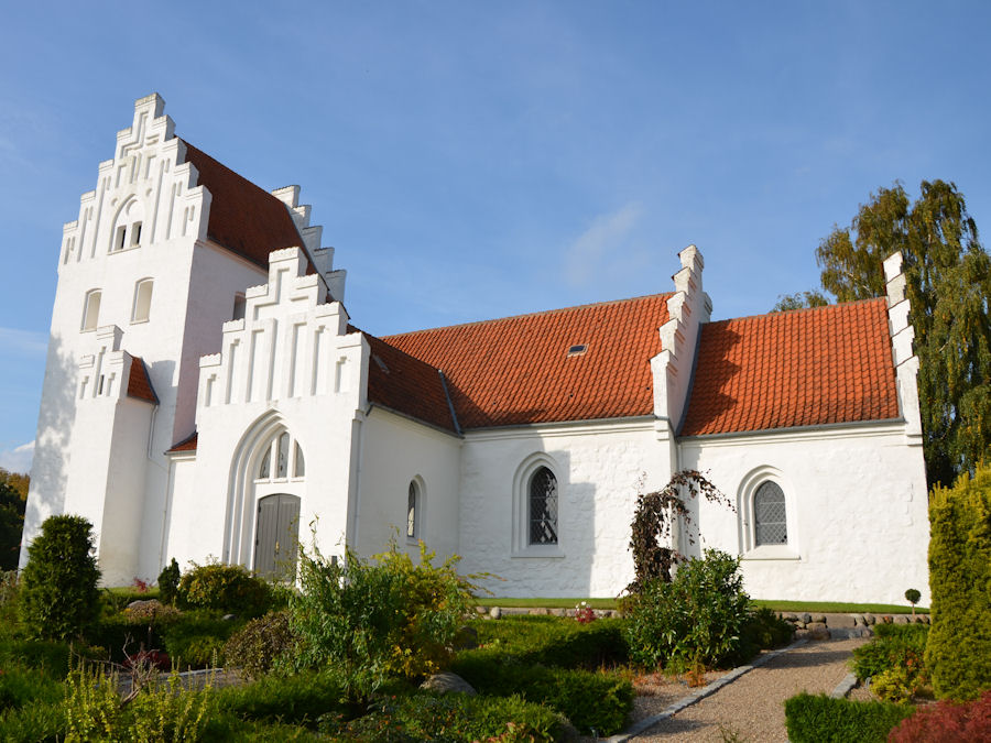 Srup Kirke, Svendborg Provsti. All  copyright Jens Kinkel