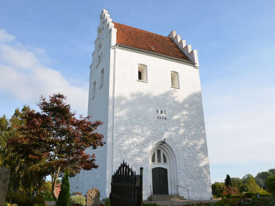 Srup Kirke, Svendborg Provsti. All  copyright Jens Kinkel