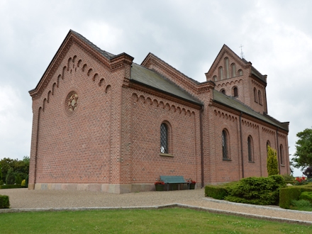 Langskov Kirke,  Hedensted Provsti. All  copyright Jens Kinkel