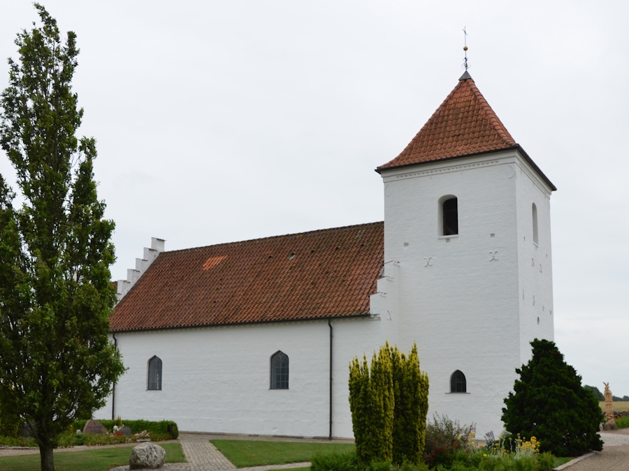 Linnerup Kirke,  Hedensted Provsti. All  copyright Jens Kinkel