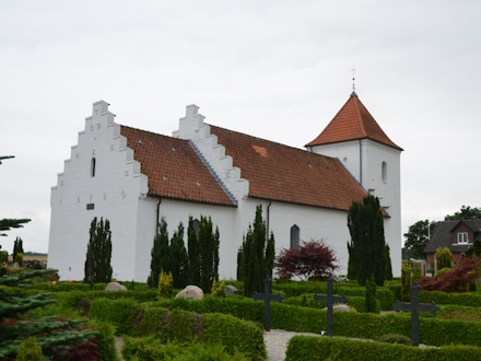 Linnerup Kirke,  Hedensted Provsti. All  copyright Jens Kinkel