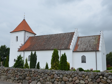 Linnerup Kirke,  Hedensted Provsti. All  copyright Jens Kinkel