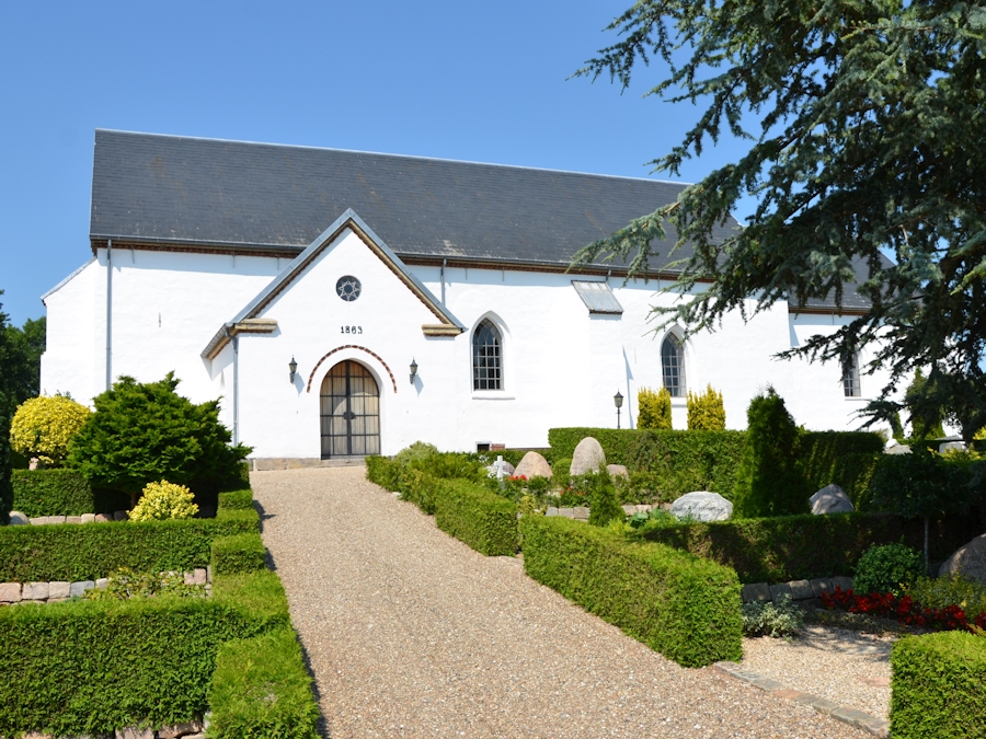 Skjold Kirke  Hedensted Provsti. All  copyright Jens Kinkel