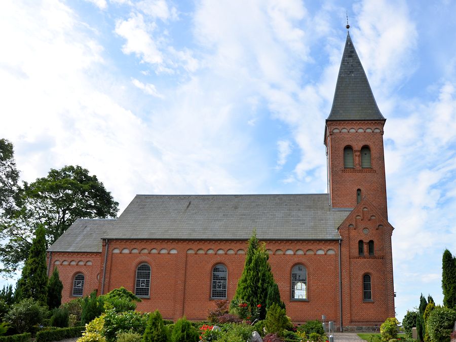 Bredballe Kirke,  Vejle Provsti. All  copyright Jens Kinkel