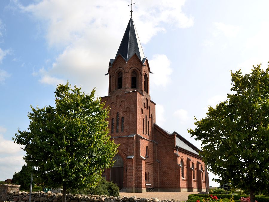 Grejs Kirke,  Vejle Provsti. All  copyright Jens Kinkel