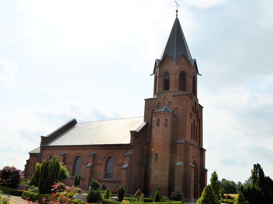 Grejs Kirke,  Vejle Provsti. All  copyright Jens Kinkel