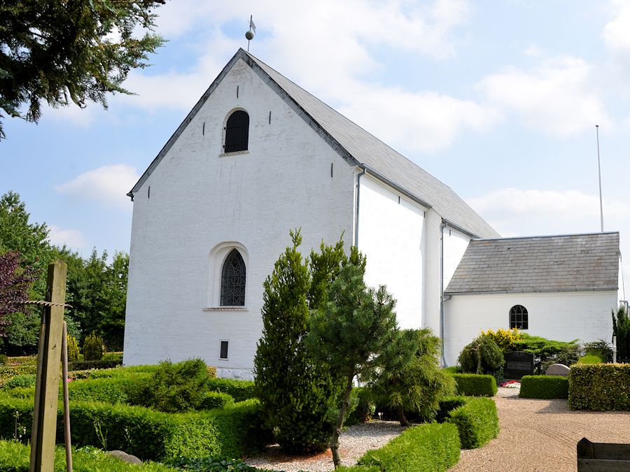 Hover Kirke,  Vejle Provsti. All  copyright Jens Kinkel