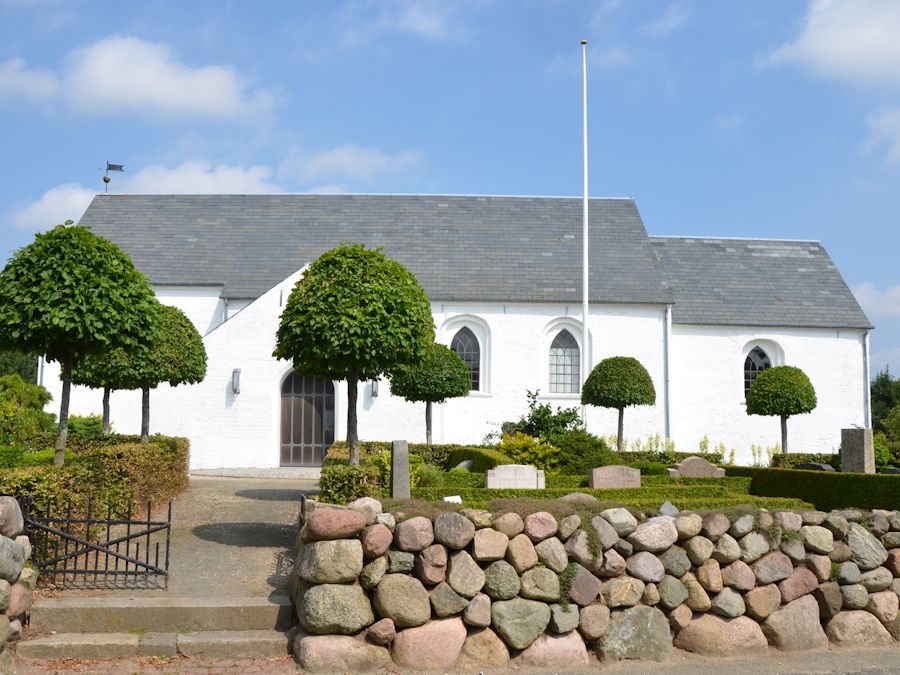 Hover Kirke,  Vejle Provsti. All  copyright Jens Kinkel