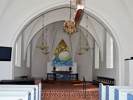 Mlholm Kirke,  Vejle Provsti. All  copyright Jens Kinkel