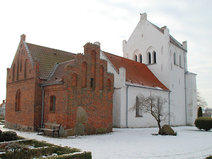 Ramlse Kirke, Frederiksvrk Provsti. All  copyright Jens Kinkel