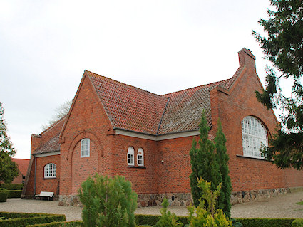 Ullerd Kirke, Hillerd Provsti. All  copyright Jens Kinkel