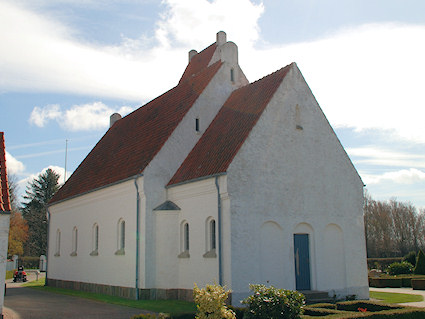 Villingerd Kirke, Frederiksvrk Provsti. All  copyright Jens Kinkel