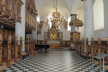 Kronborg Slotskirke, Helsingr Domprovsti. All  copyright Jens Kinkel