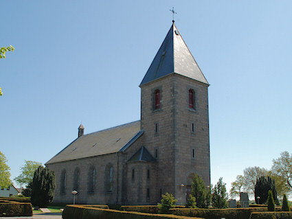 Vestermarie Kirke, All  copyright Jens Kinkel