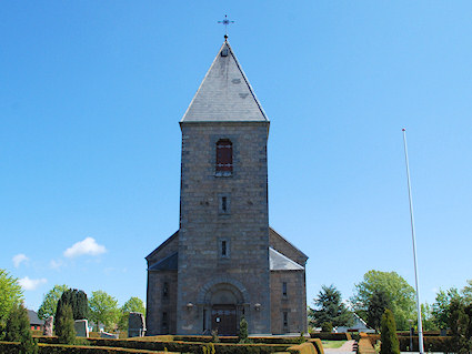 Vestermarie Kirke, All  copyright Jens Kinkel