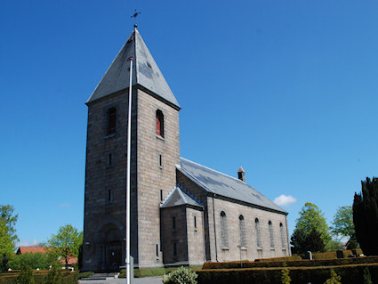 Vestermarie Kirke, All  copyright Jens Kinkel