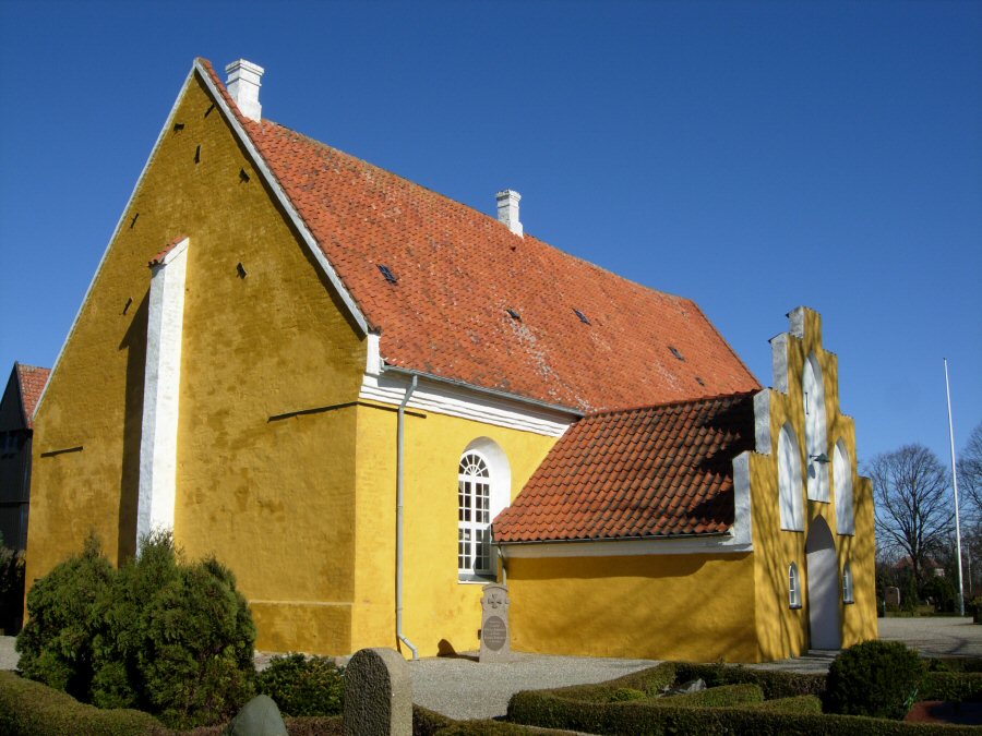 Birket Kirke, Lolland Vester Provsti. All  copyright Jens Kinkel