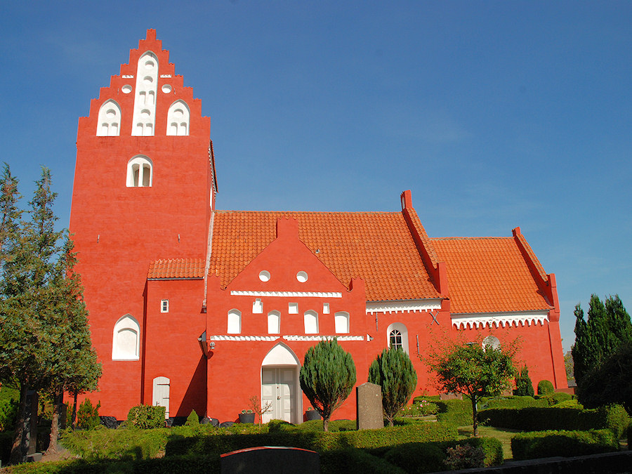 Fjelde Kirke, All  copyright Jens Kinkel