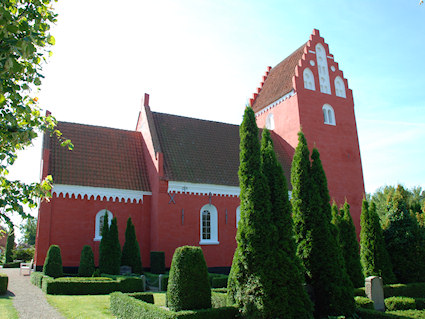 Fjelde Kirke, All  copyright Jens Kinkel