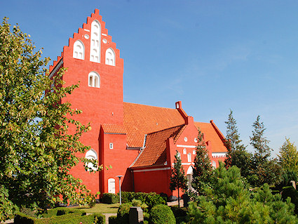 Fjelde Kirke, All  copyright Jens Kinkel