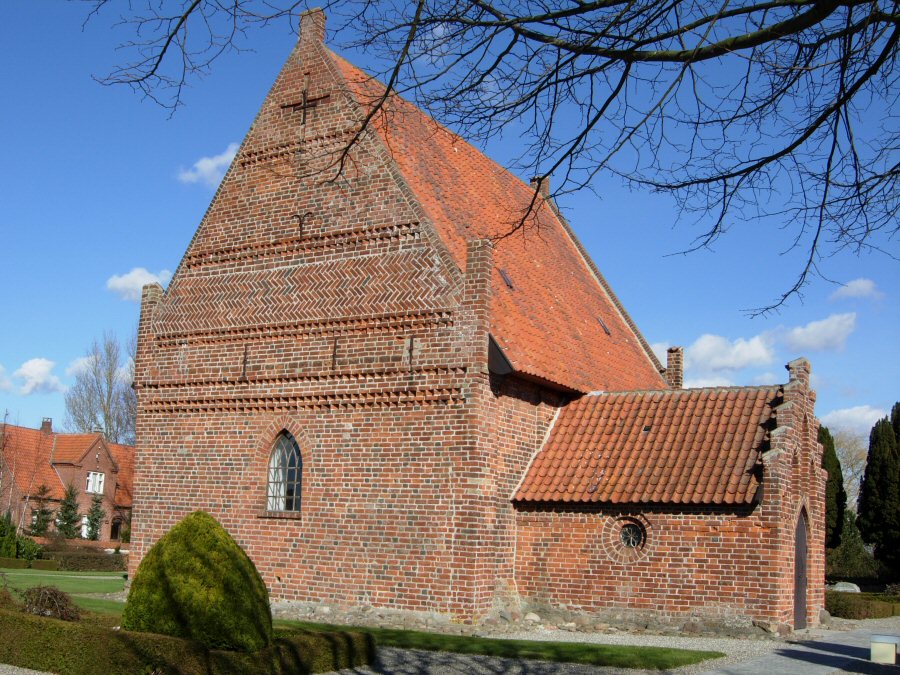 Grshave Kirke, Lolland Vester Provsti. All  copyright Jens Kinkel