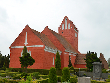 Gundslev Kirke, Falster Provsti. All  copyright Jens Kinkel