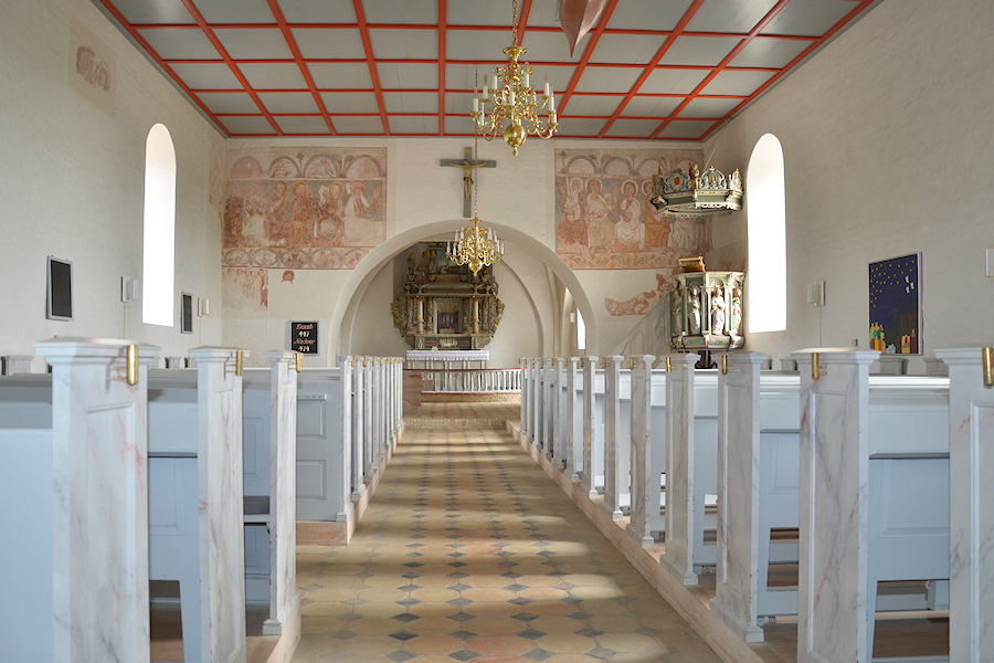 Gundslev Kirke, Falster Provsti. All  copyright Jens Kinkel