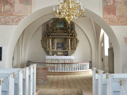 Gundslev Kirke, Falster Provsti. All  copyright Jens Kinkel