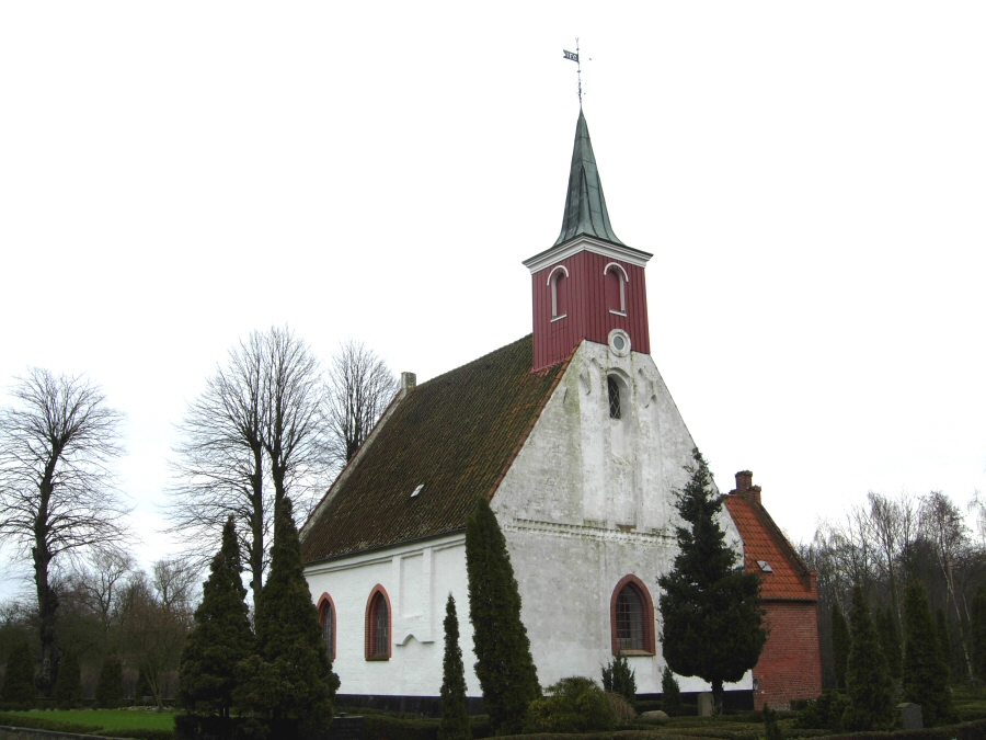 Karleby Kirke, Falster Provsti. All  copyright Jens Kinkel