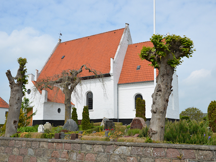 Lillebrnde Kirke, Falster Provsti. All  copyright Jens Kinkel