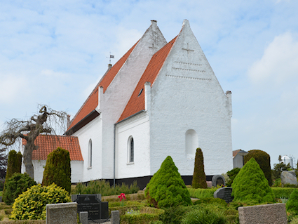 Lillebrnde Kirke, Falster Provsti. All  copyright Jens Kinkel