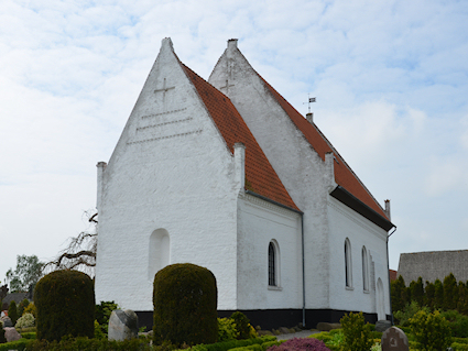 Lillebrnde Kirke, Falster Provsti. All  copyright Jens Kinkel