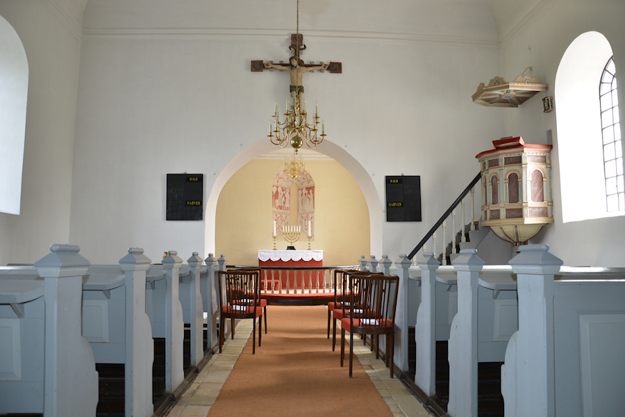 Lillebrnde Kirke, Falster Provsti. All  copyright Jens Kinkel