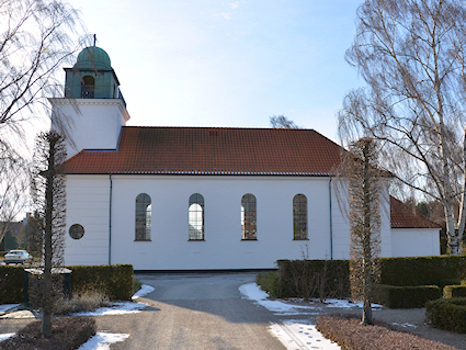 Nordre Kirke, Nykbing Falster Sogn, Falster Provsti. All  copyright Jens Kinkel