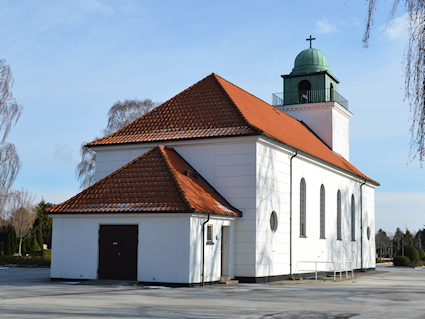 Nordre Kirke, Nykbing Falster Sogn, Falster Provsti. All  copyright Jens Kinkel