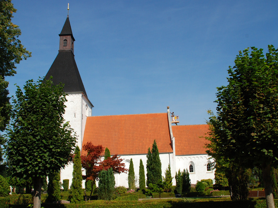 Slemminge Kirke, All  copyright Jens Kinkel