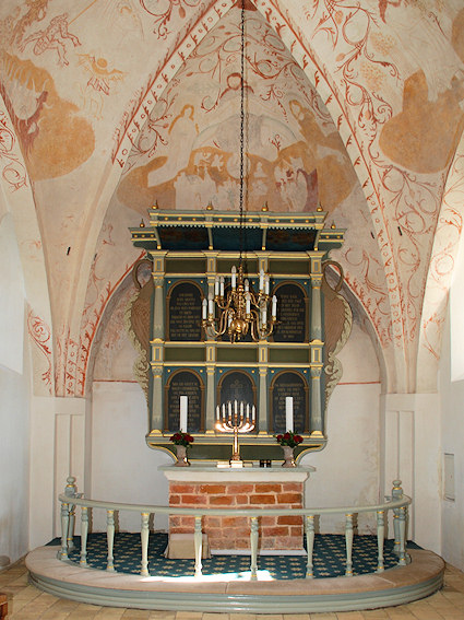 Slemminge Kirke, All  copyright Jens Kinkel