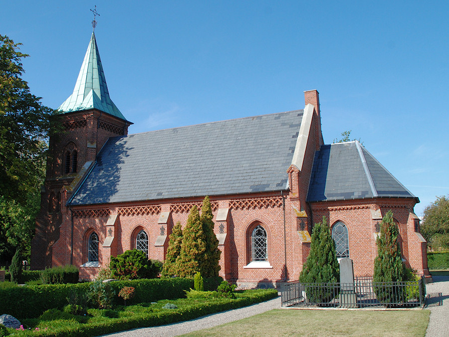 Vigsns Kirke, All  copyright Jens Kinkel