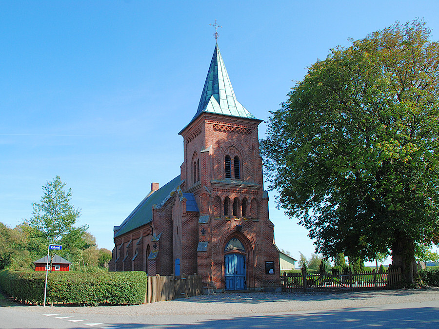 Vigsns Kirke, All  copyright Jens Kinkel