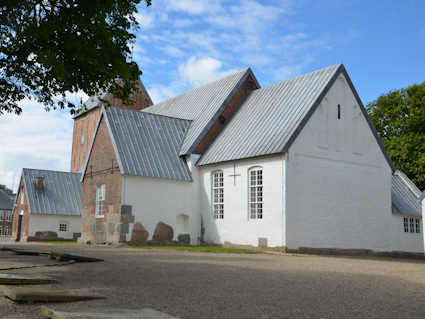 Hjer Kirke, Tnder Provsti. All  copyright Jens Kinkel