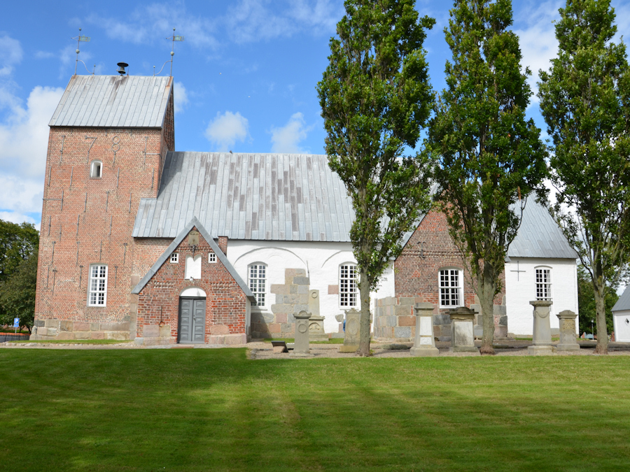 Hjer Kirke, Tnder Provsti. All  copyright Jens Kinkel