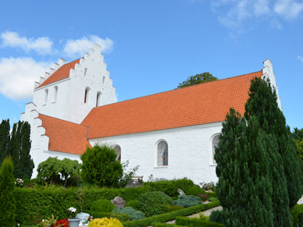 Skamstrup Kirke. Holbk Provsti. All  copyright Jens Kinkel