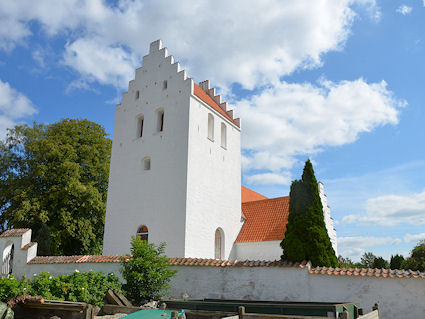 Skamstrup Kirke. Holbk Provsti. All  copyright Jens Kinkel